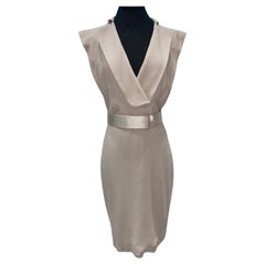Used Sleeveless cocktail dress with satin belt Alexander McQueen 