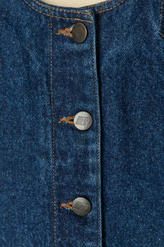 Giacca di jeans senza maniche Jean Paul Gaultier Junior