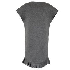 Ermanno Scervino Women's Sleeveless Dress in Modal Grey, Size 40