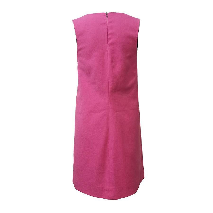 Mixed material Sleeveless Pink color With net undervest Total length cm 82 (3779 inches) Fabric tag missing (322 inches)
