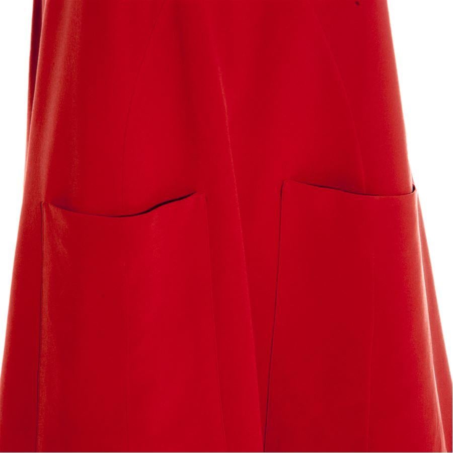 Red Gianluca Capannolo Sleeveless dress size 42 For Sale