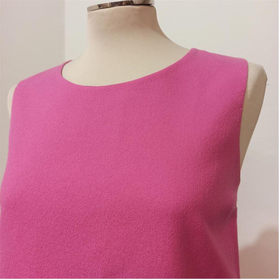 Pink Gianluca Capannolo Sleeveless dress size 40 For Sale