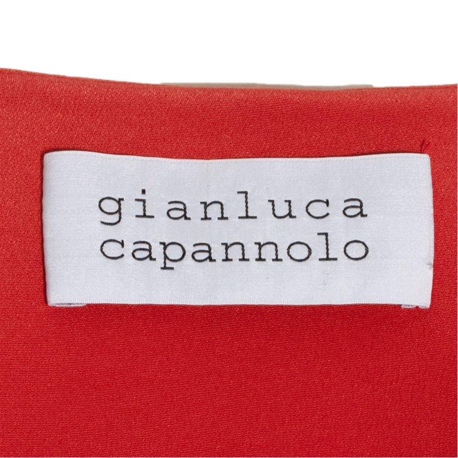 Gianluca Capannolo Sleeveless dress size 42 In Excellent Condition For Sale In Gazzaniga (BG), IT