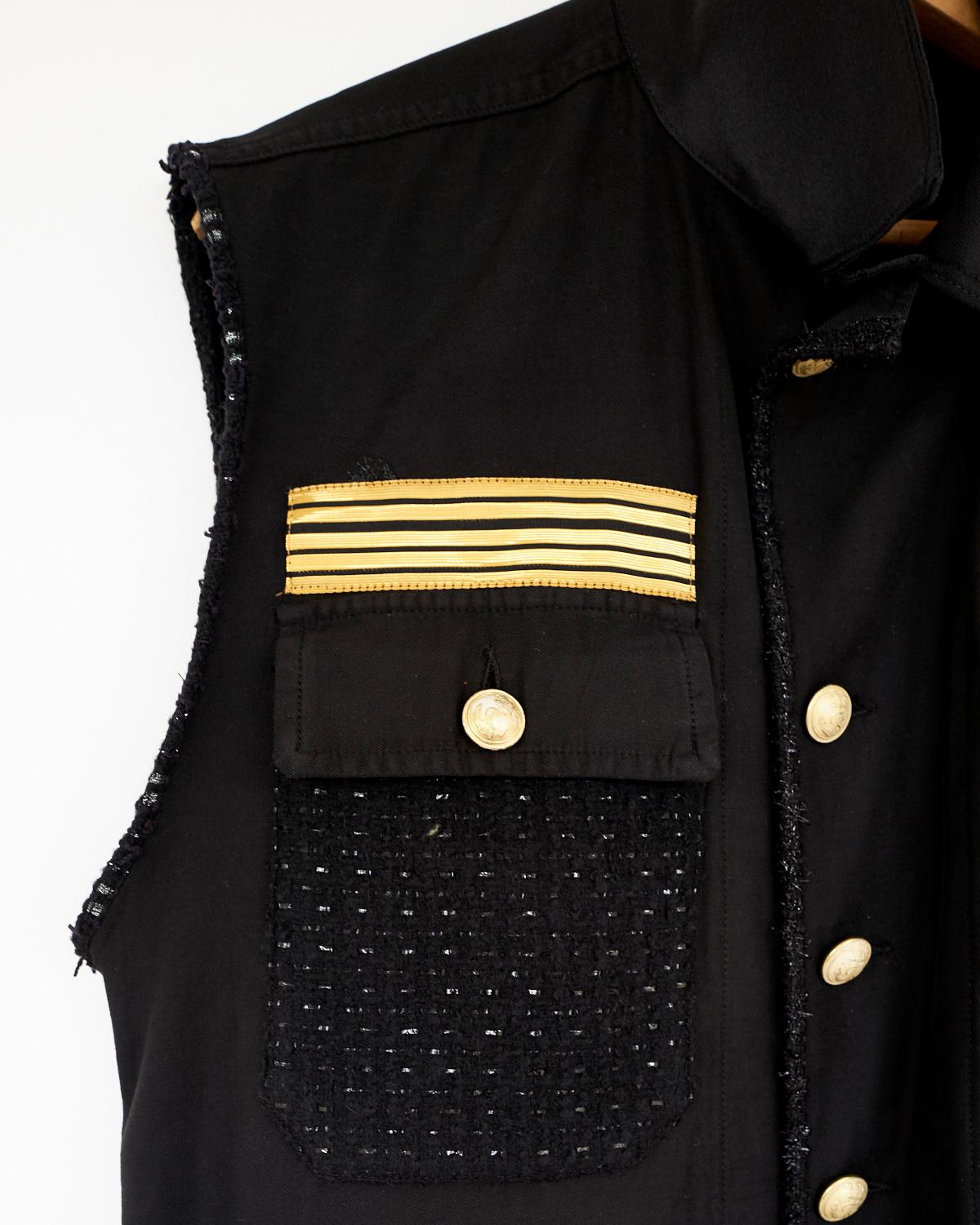 military vest jacket