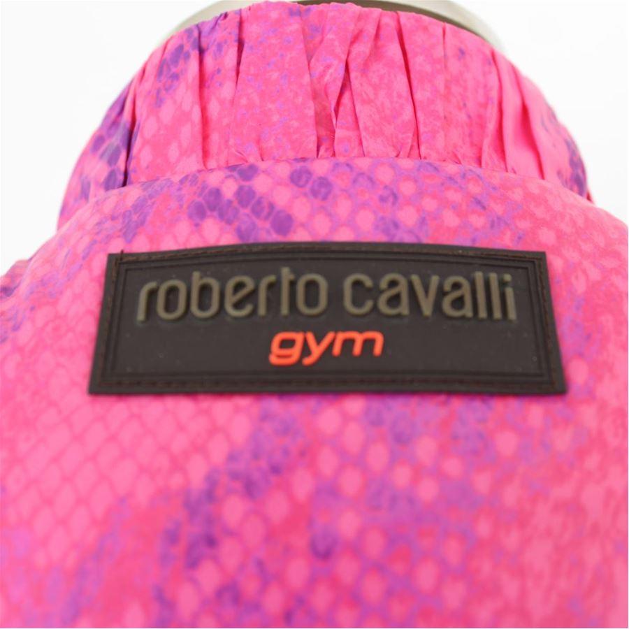 Rosa Roberto Cavalli Giacca senza maniche taglia 44 in vendita