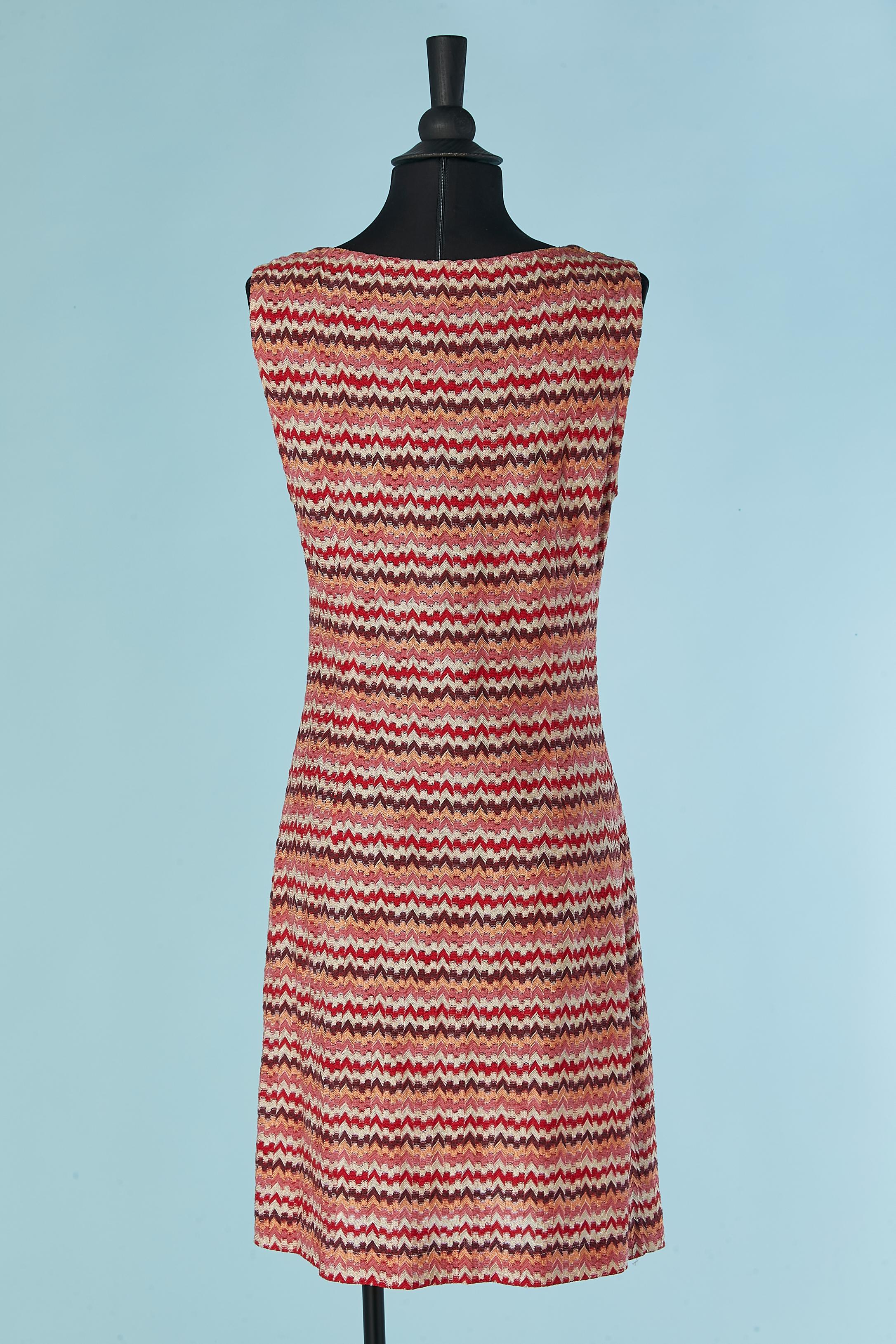 Robe sans manches en maille multicolore MISSONI Pour femmes en vente