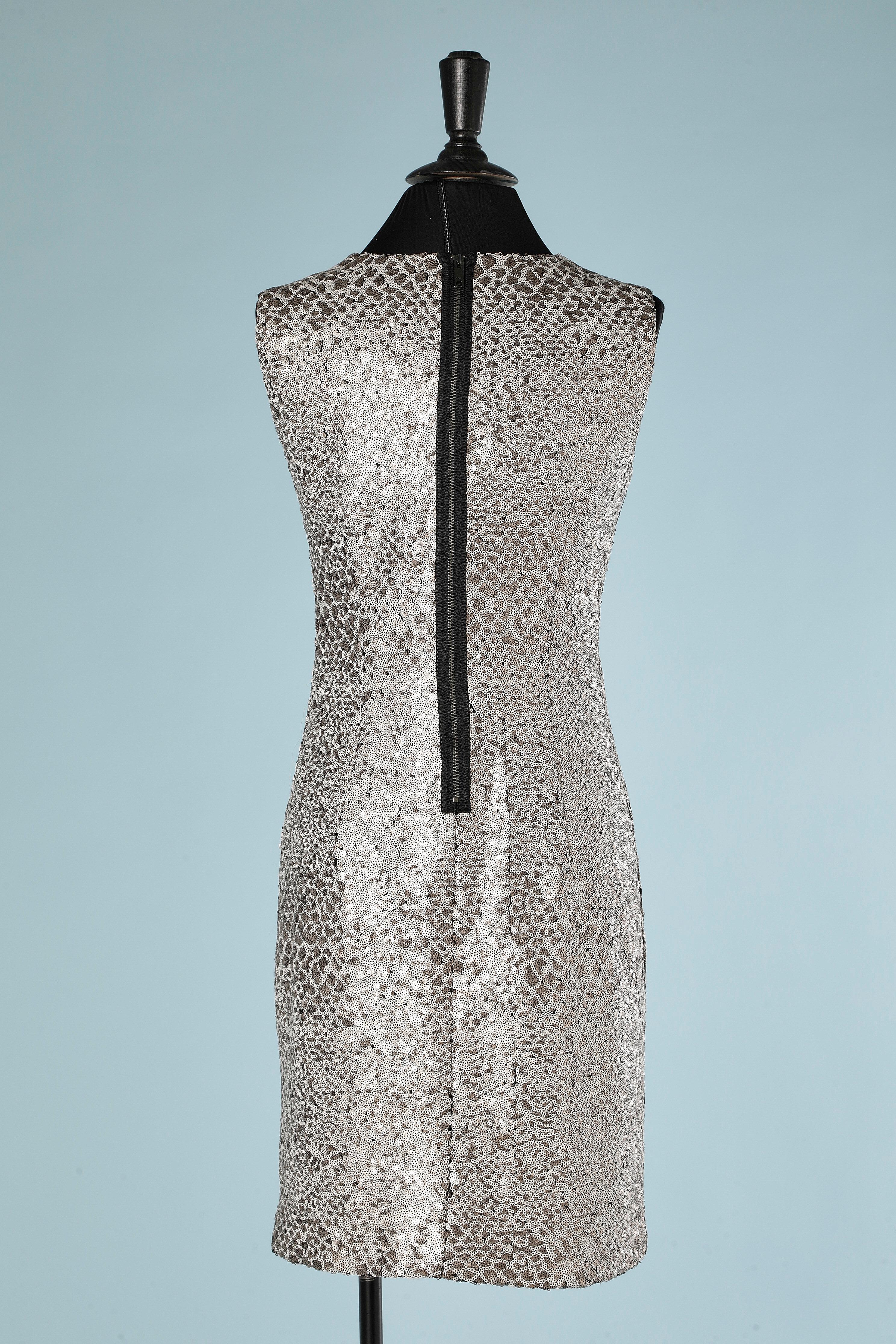 Sleeveless sequin cocktail dress DKNYC  For Sale 1