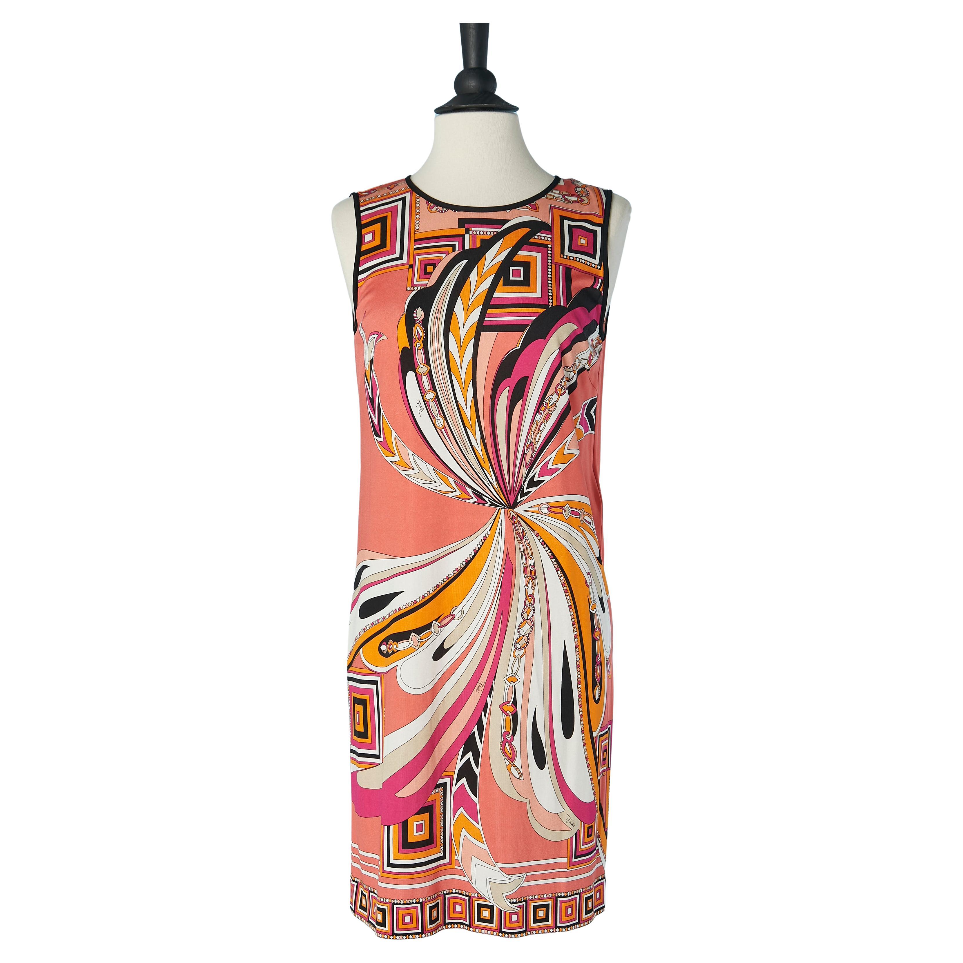 Which Italian designer was famous for their psychedelic silk prints?