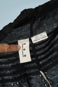 Sleeves-top in cotton knit TAO Comme des Garçons