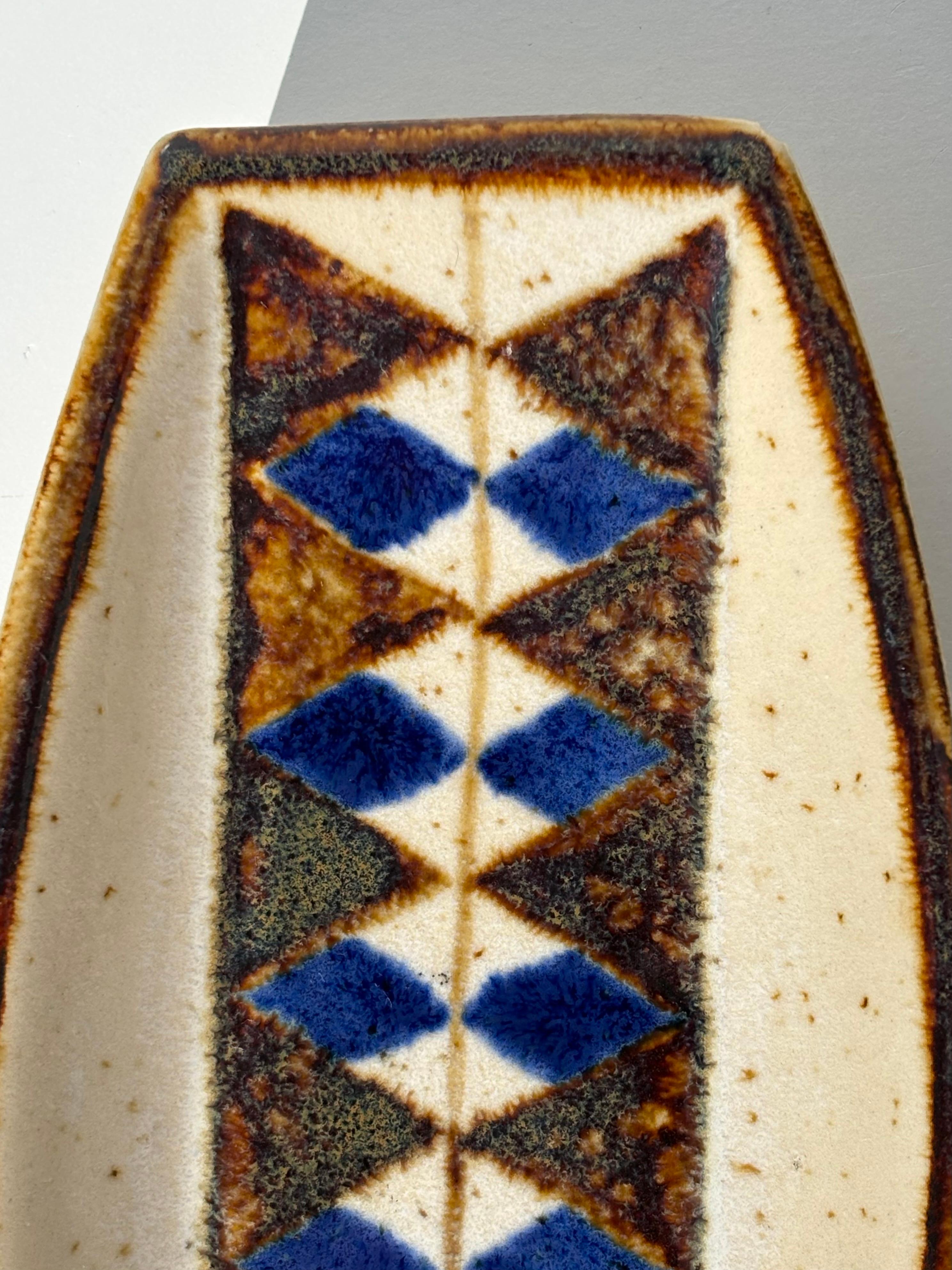 Danese Piatto Vide-Poche in gres di Andersen, anni '60 in vendita