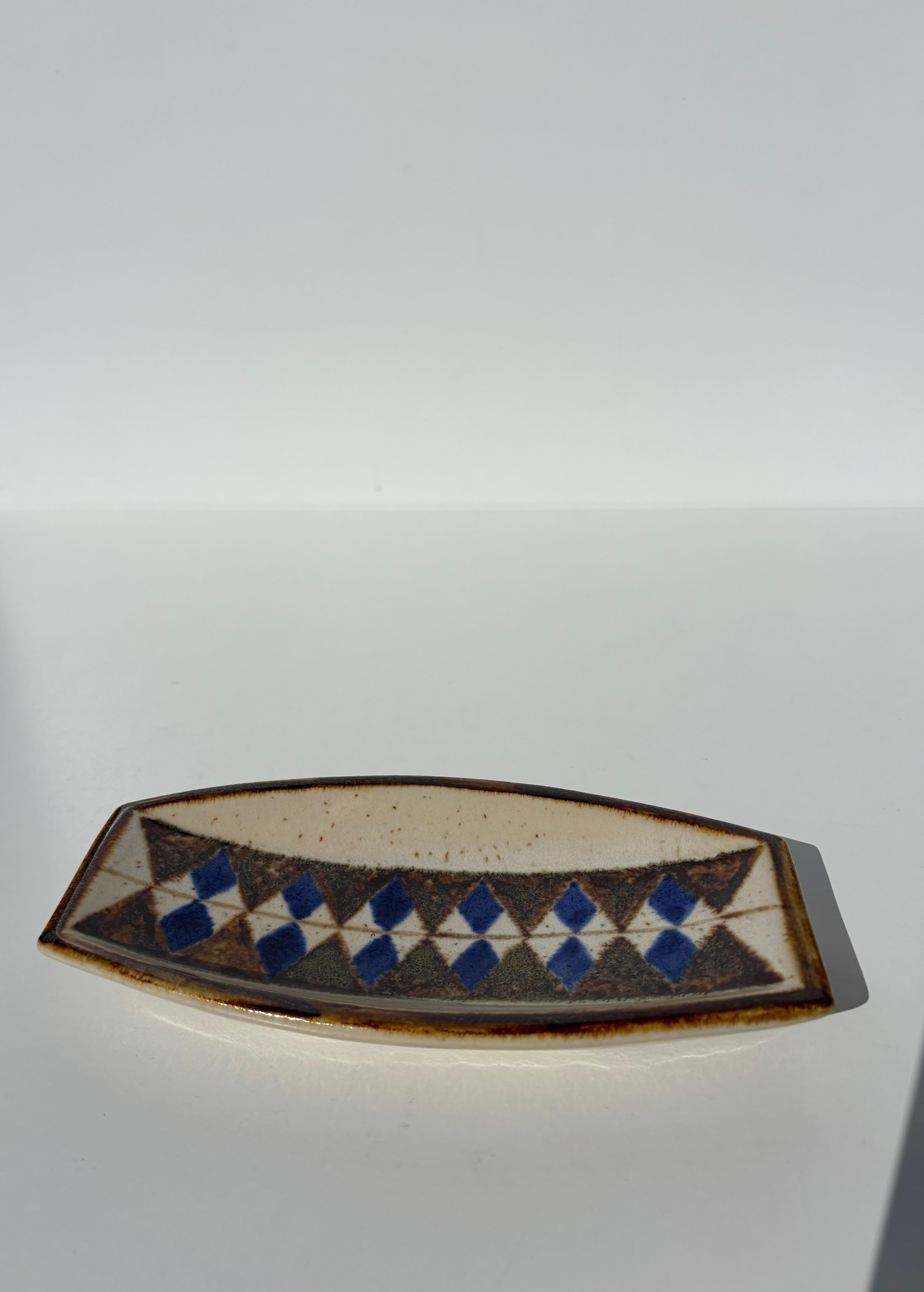 Ceramica Piatto Vide-Poche in gres di Andersen, anni '60 in vendita