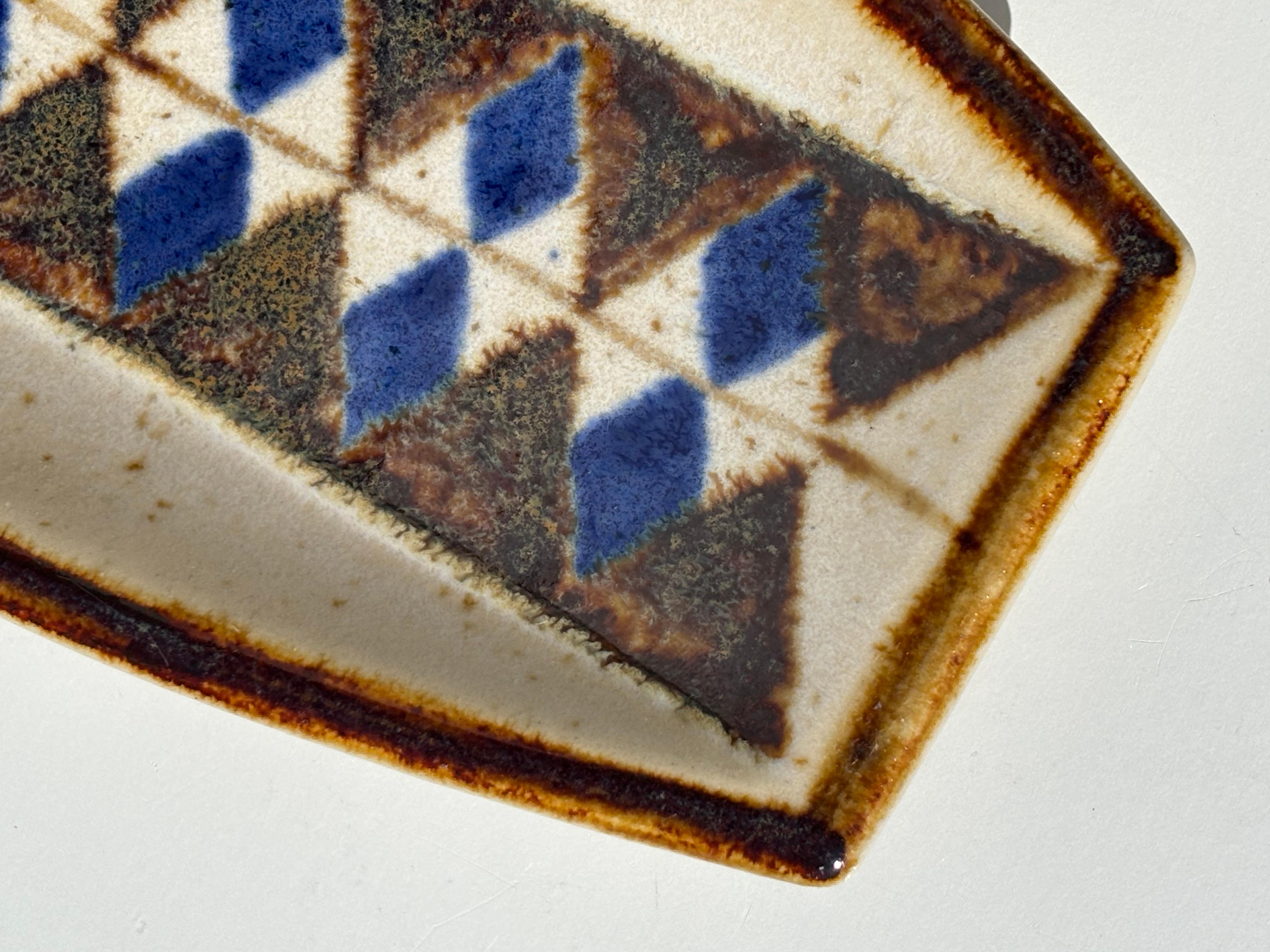 Piatto Vide-Poche in gres di Andersen, anni '60 in vendita 1