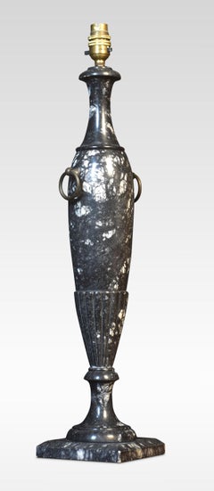 Slender urn shaped table lamp