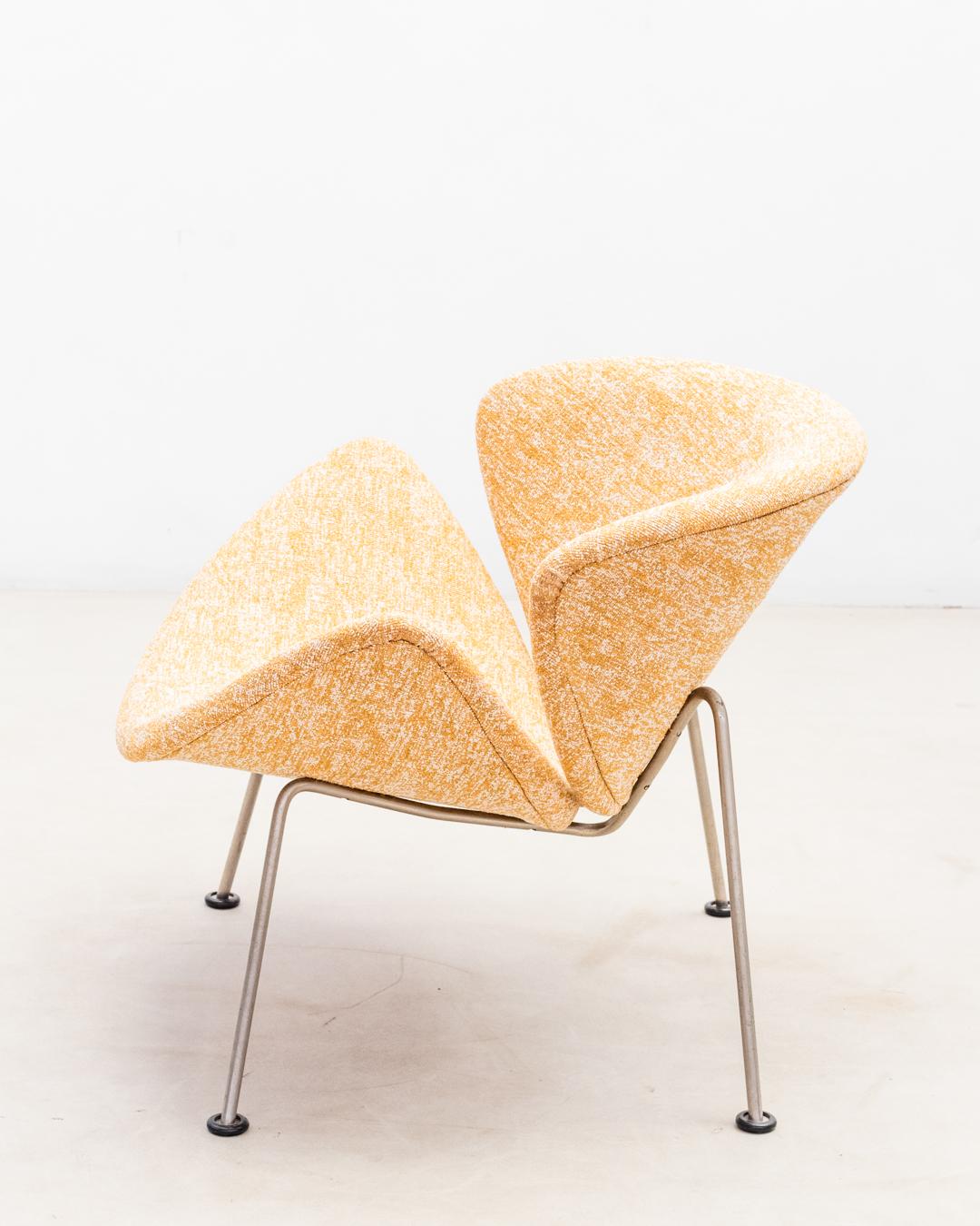 Fabric Slice armchair by Pierre Paulin for Artifort, 1960s  For Sale
