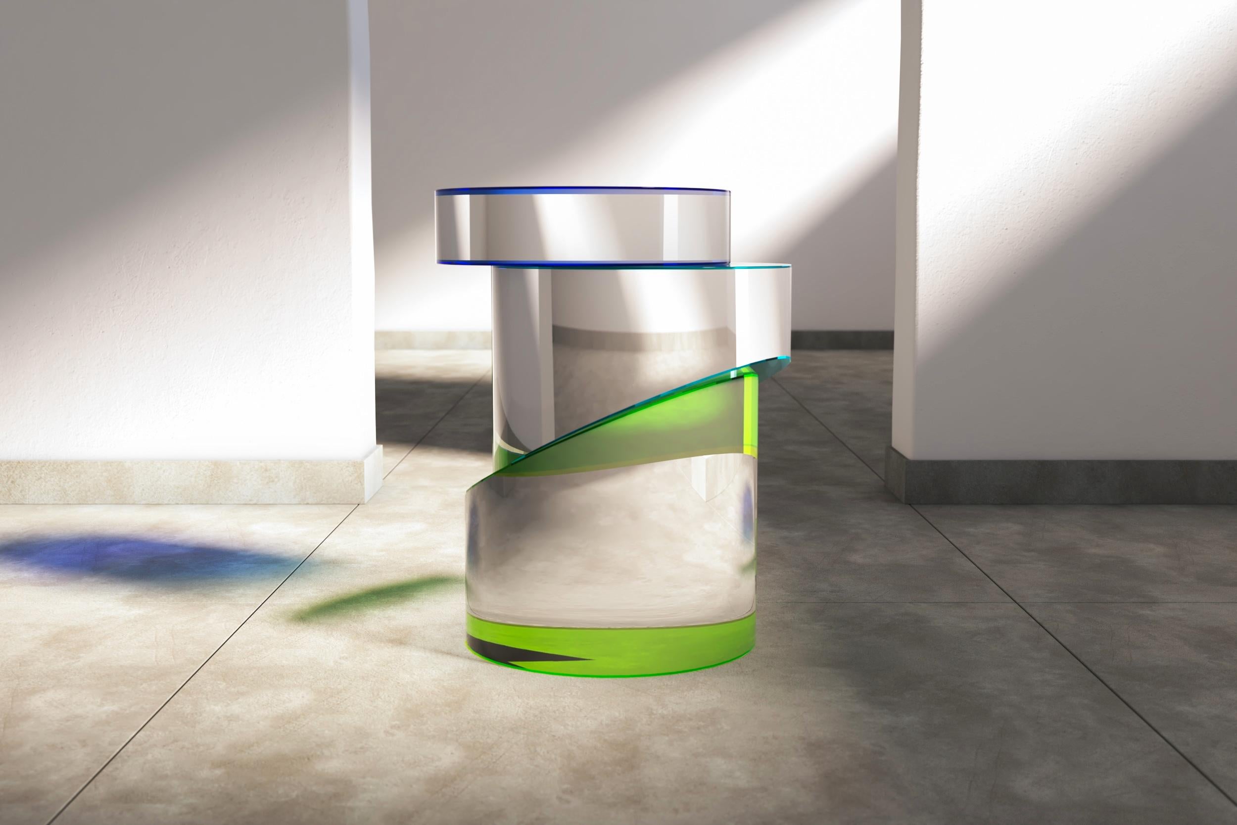 Plexiglas Table basse Slice de Studio Superego pour Superego Editions en vente