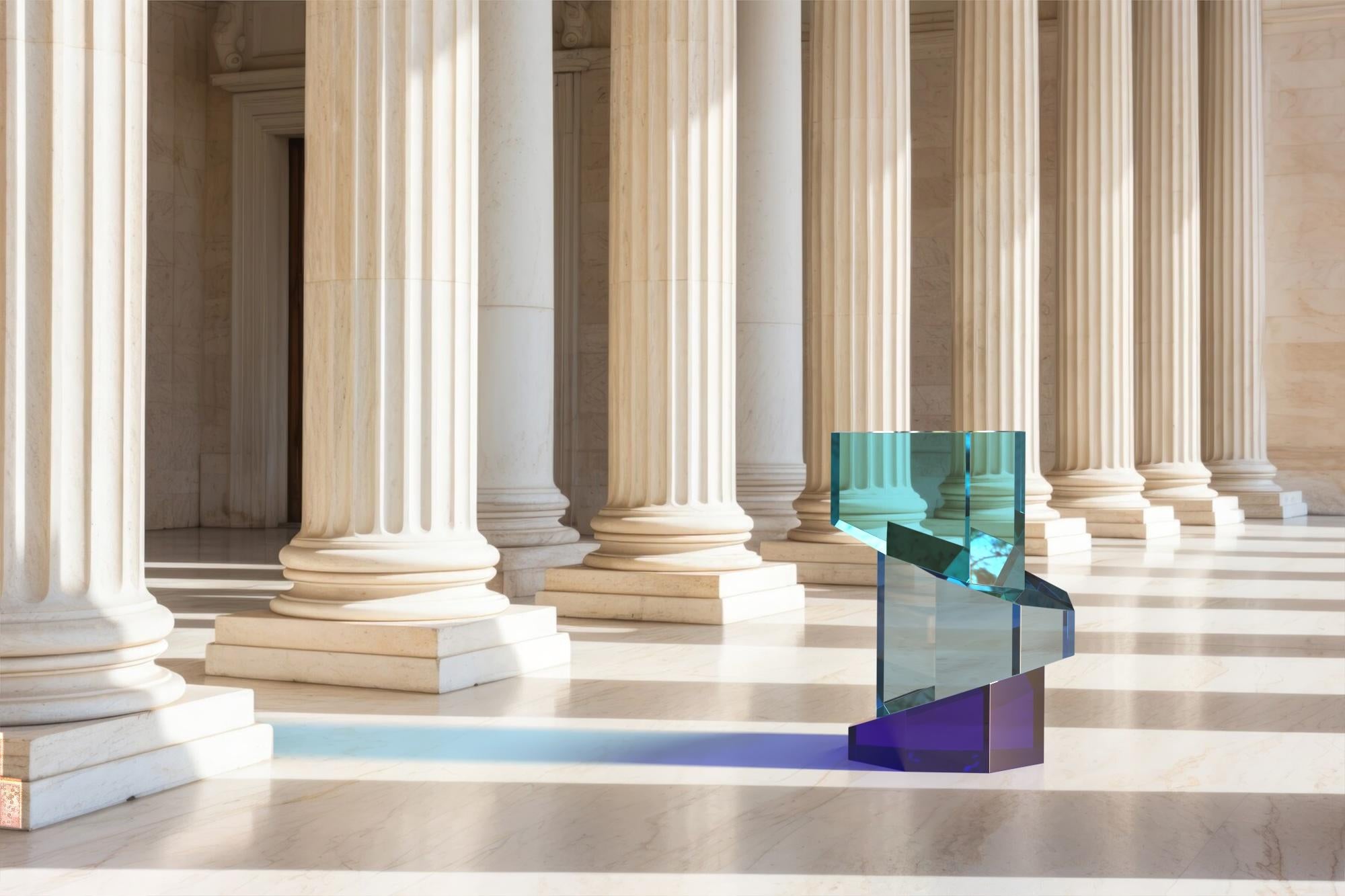 Plexiglas Table basse Slice de Studio Superego pour Superego Editions en vente