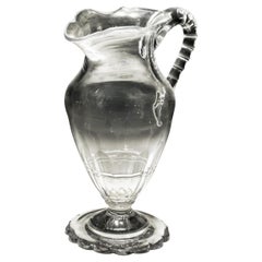 Slice Cut Petal Edged Georgian Jug