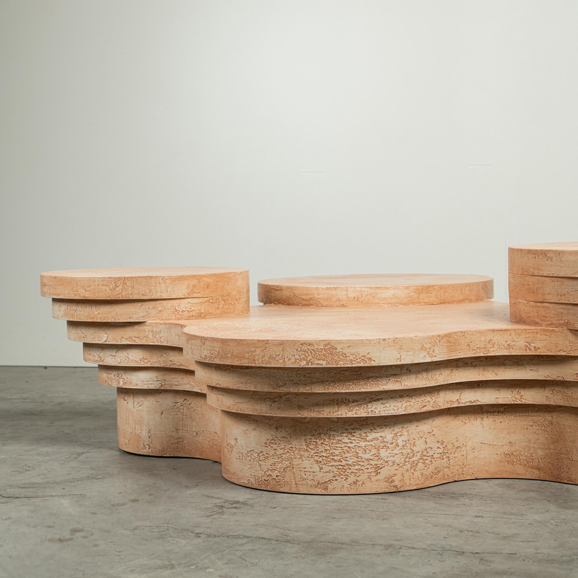 Modern Slice Me Up Sculptural Coffee Table by Pietro Franceschini
