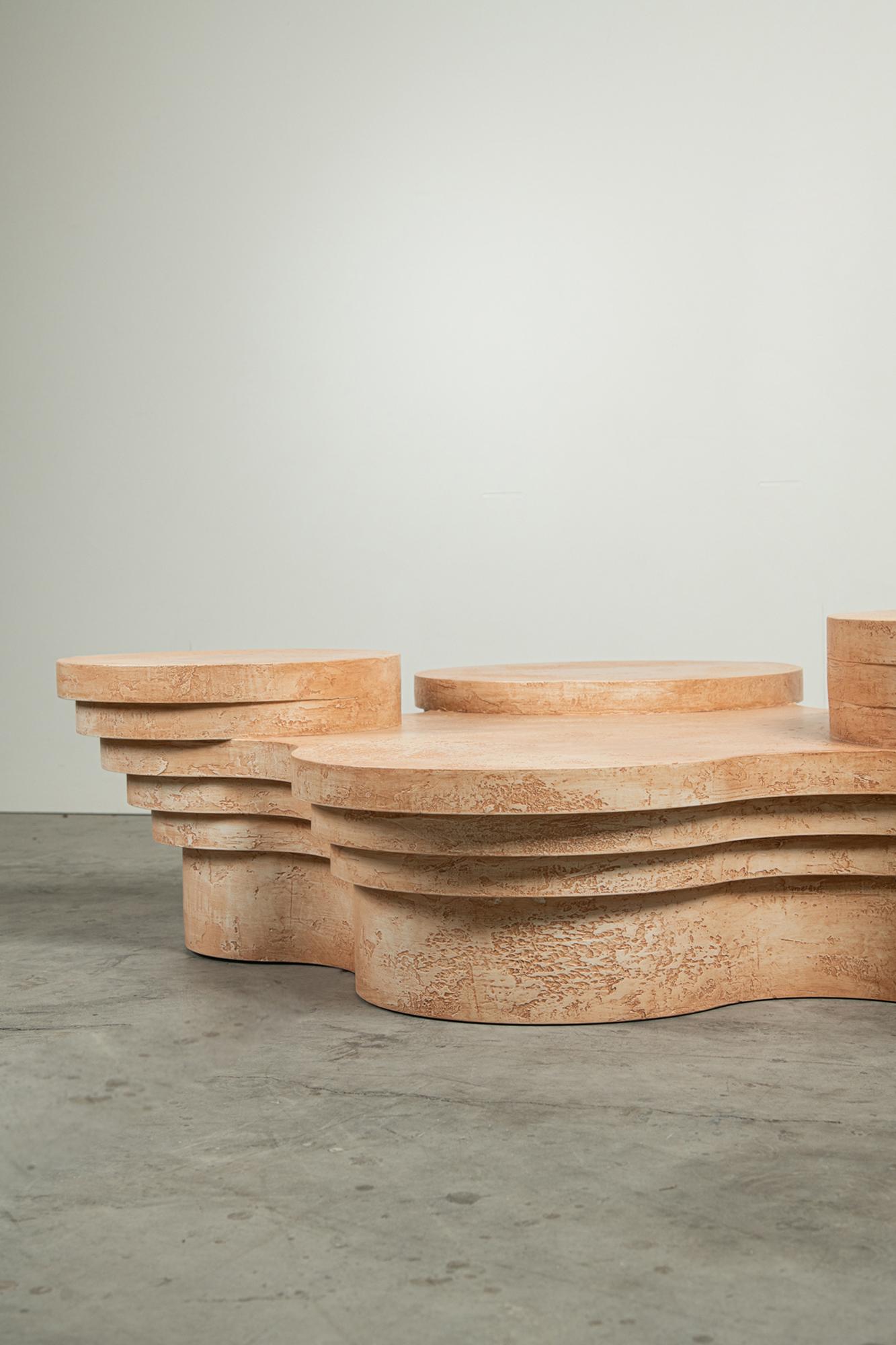 Italian Slice Me Up Sculptural Coffee Table by Pietro Franceschini