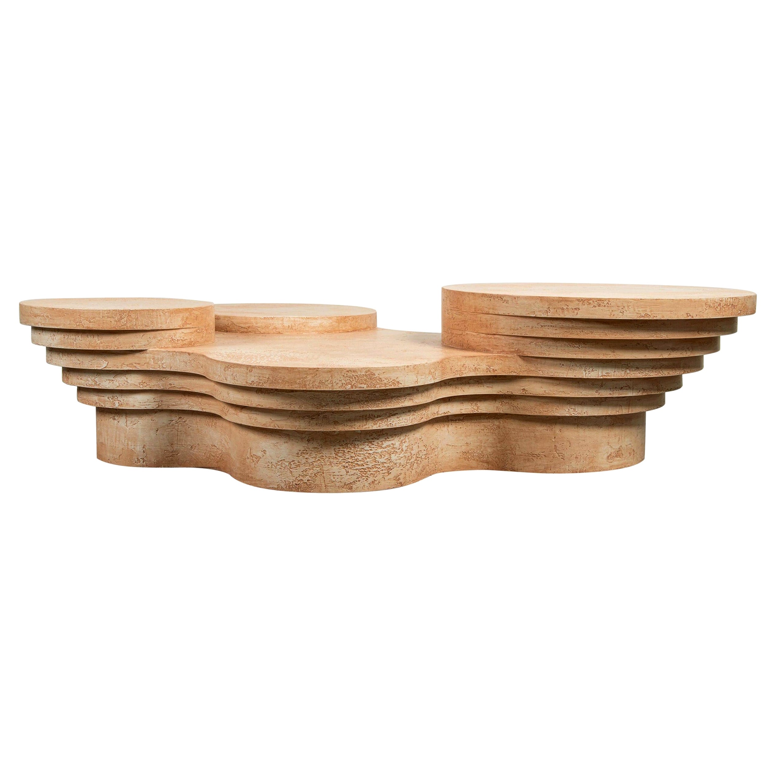 Slice Me Up Sculptural Coffee Table by Pietro Franceschini For Sale