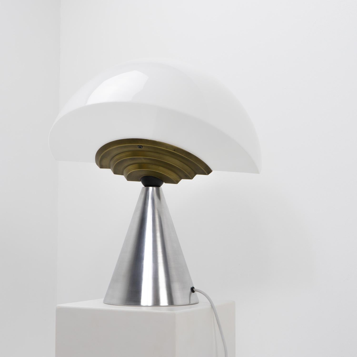 Italian Slice Table Lamp by Hans von Klier for Bilumen - 1980s For Sale