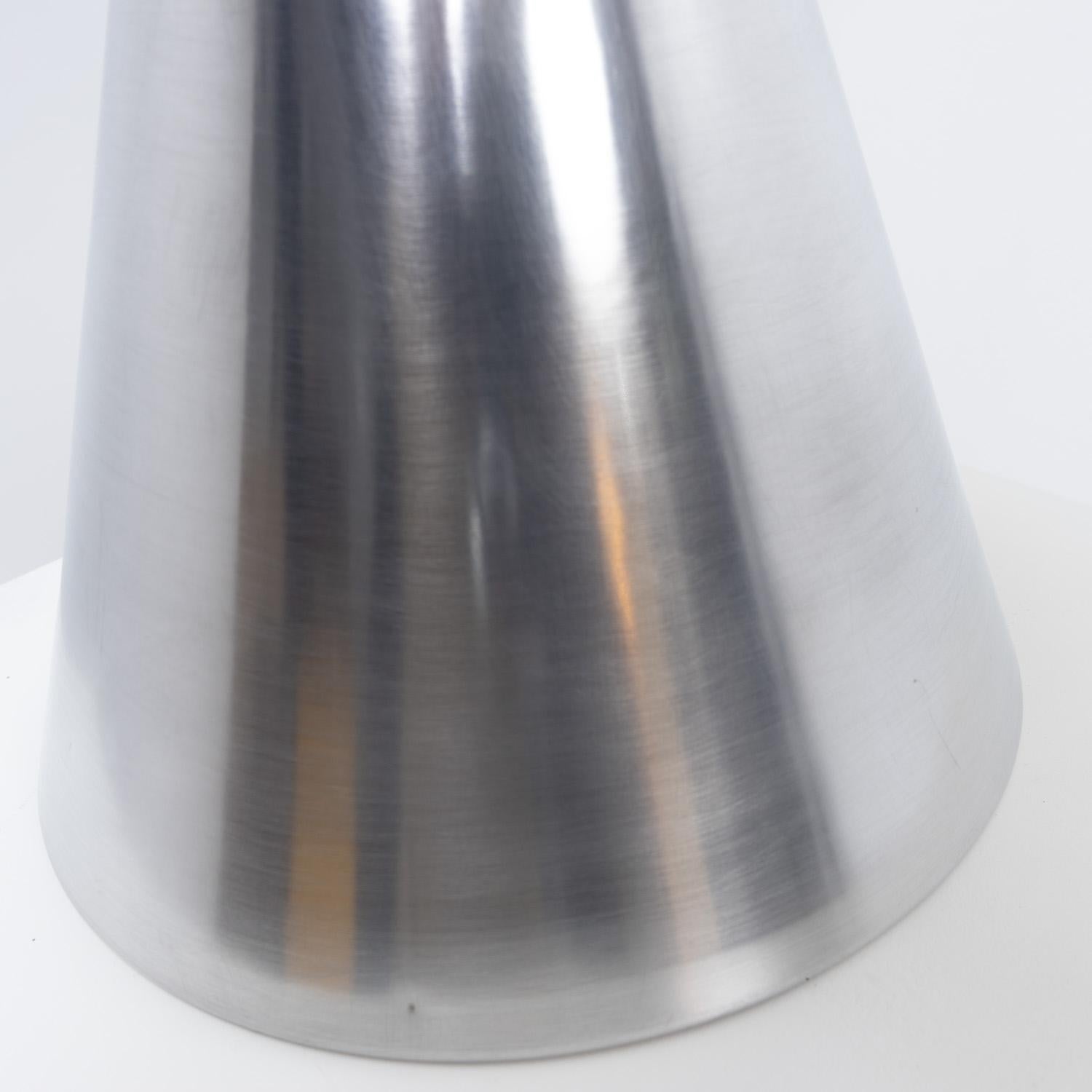 Metal Slice Table Lamp by Hans von Klier for Bilumen - 1980s For Sale