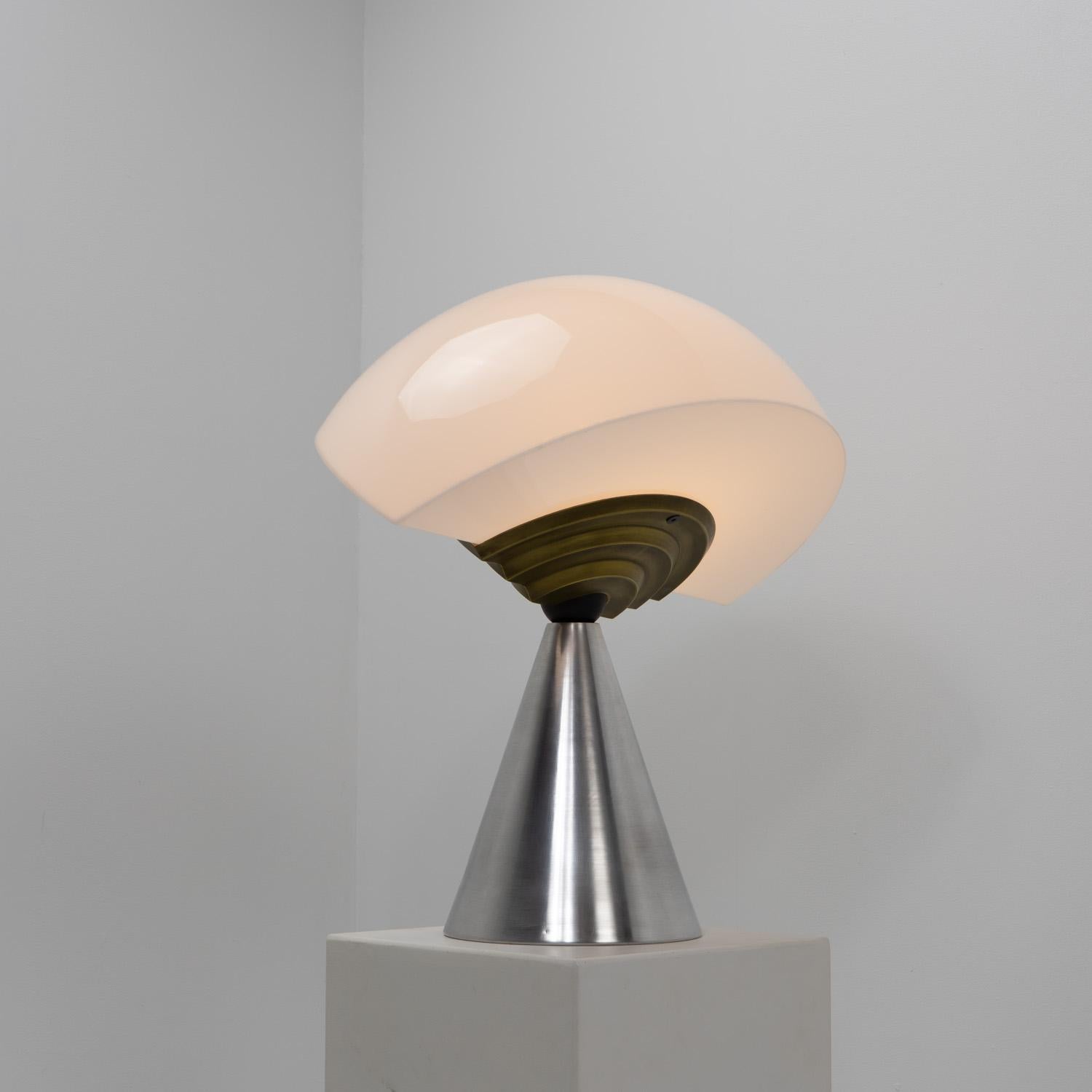 Slice Table Lamp by Hans von Klier for Bilumen - 1980s For Sale 1