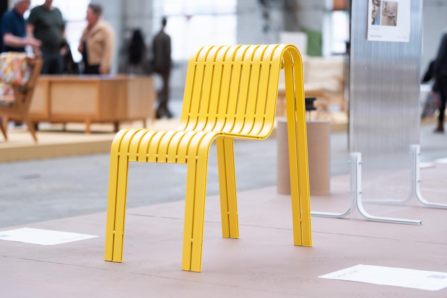 Silla Slide - Edición Limitada de Aluminio Reciclado por Studio Yann Gandon Siglo XXI y contemporáneo en venta