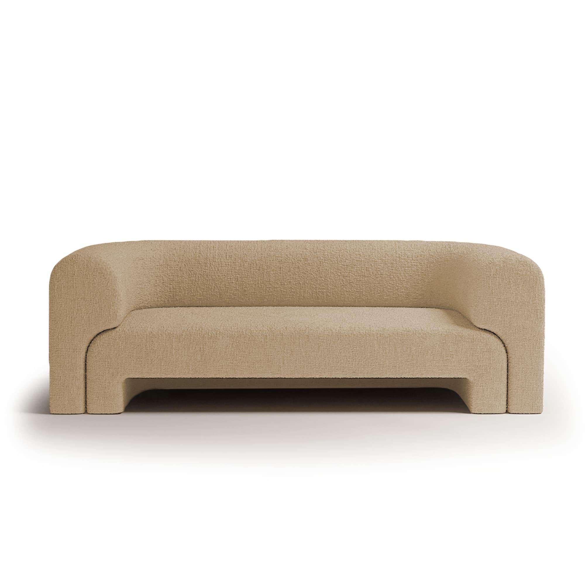 Inspired by the continuous flow of water and the softness of natural movement, the Slide collection was born from a desire to create pieces that embrace the body and invite stillness. With fluid, rounded lines, each element in this upholstery
