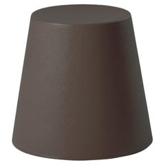 Slide Design Ali Baba Stool in Chocolate Brown by Giò Colonna Romano