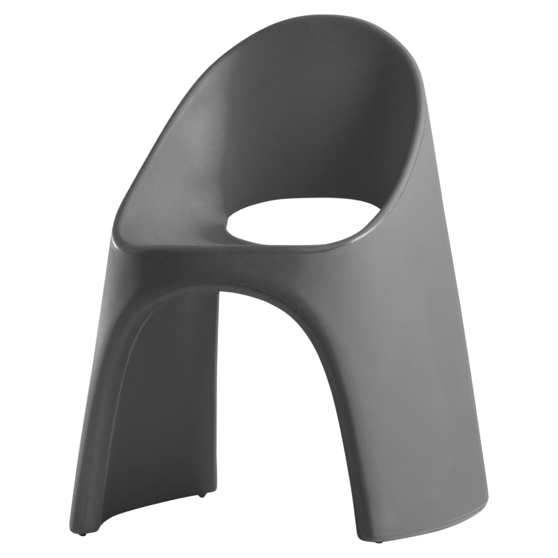 Slide Design Amélie Chair in Elephant Gray by Italo Pertichini For Sale