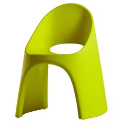 Slide Design Chaise Amélie en vert lime par Italo Pertichini