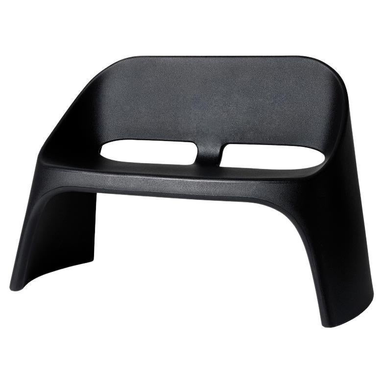 Slide Design Amélie Duetto Sofa in Jet Black by Italo Pertichini