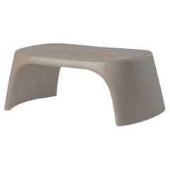 Slide Design Amélie Panchetta Bench in Dove Gray by Italo Pertichini