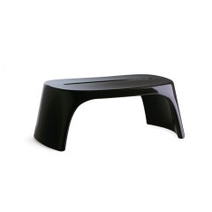 Slide Design Amélie Panchetta Bench in Jet Black by Italo Pertichini