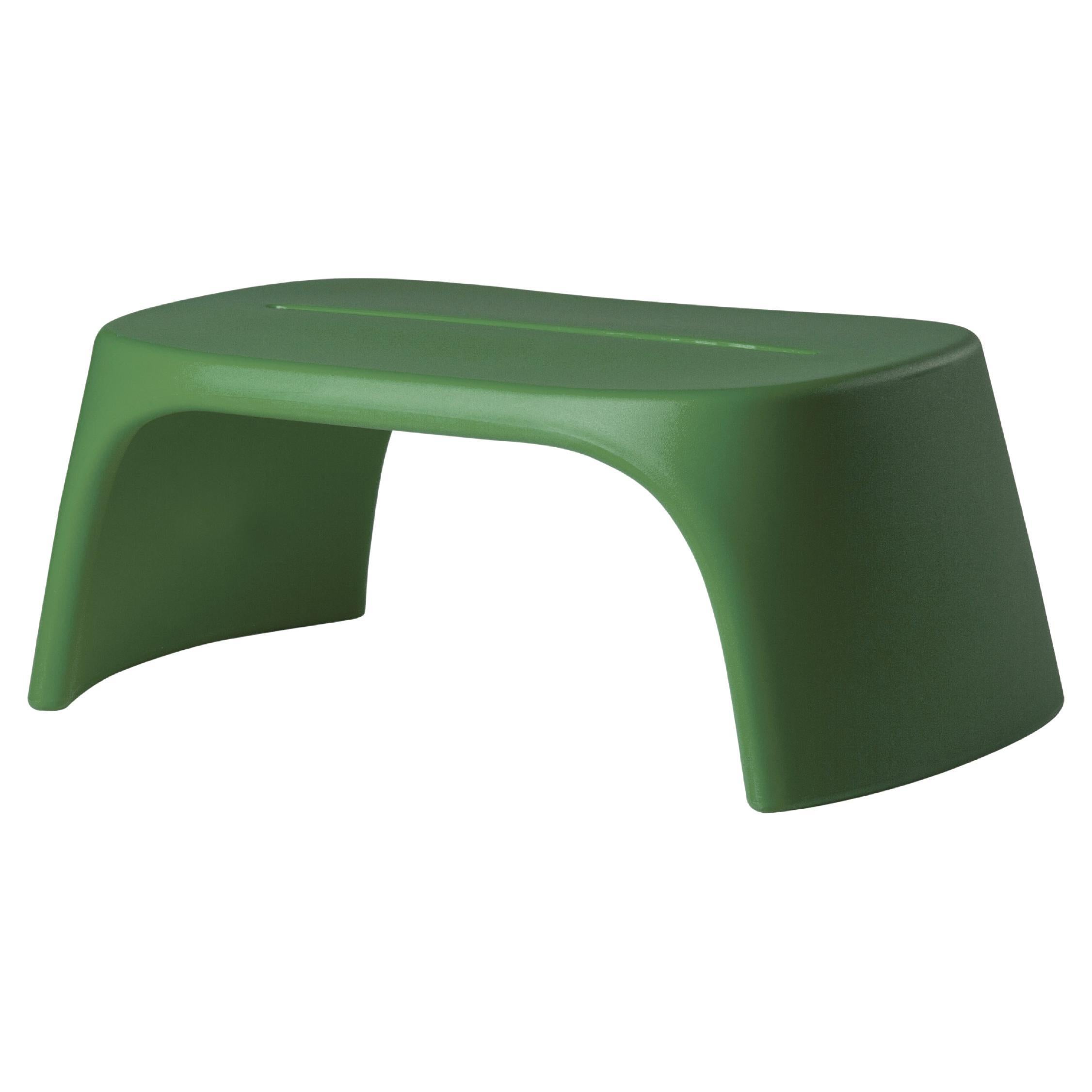 Slide Design Amélie Panchetta Bench in Malva Green by Italo Pertichini For Sale