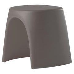 Slide Design Amélie Sgabello Stool in Argil Gray by Italo Pertichini