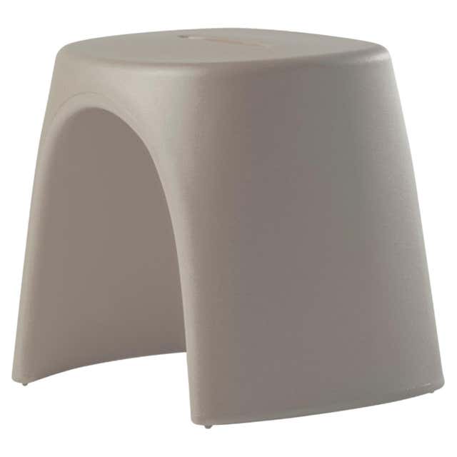 Slide Design Amélie Sgabello Stool in Dove Gray by Italo Pertichini For ...