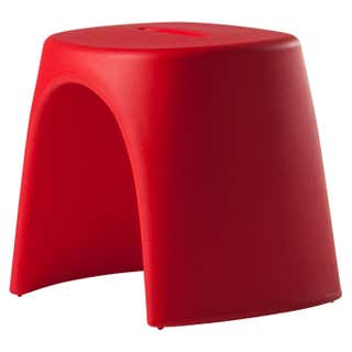 Flame Red Gear Stool by Anastasia Ivanyuk For Sale at 1stDibs