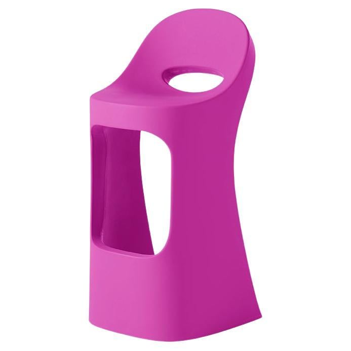 Slide Design Amélie Sit Up High Stool in Sweet Fuchsia by Italo Pertichini For Sale
