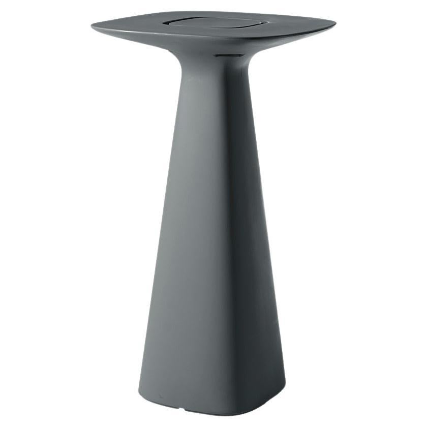 Slide Design Amélie Up Table in Elephant Gray by Italo Pertichini For Sale