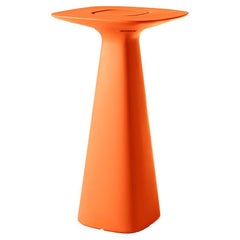 Slide Design Amélie Up Table in Pumpkin Orange by Italo Pertichini