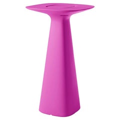 Slide Design Table haute Amélie en Sweet Fuchsia par Italo Pertichini