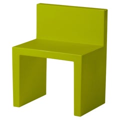 Slide Design Angolo Retto Kids Chair in Lime Green by Slide Studio