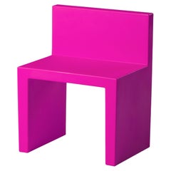 Chaise Slide Design Angolo Retto pour enfants en Sweet Fuchsia par Slide Studio