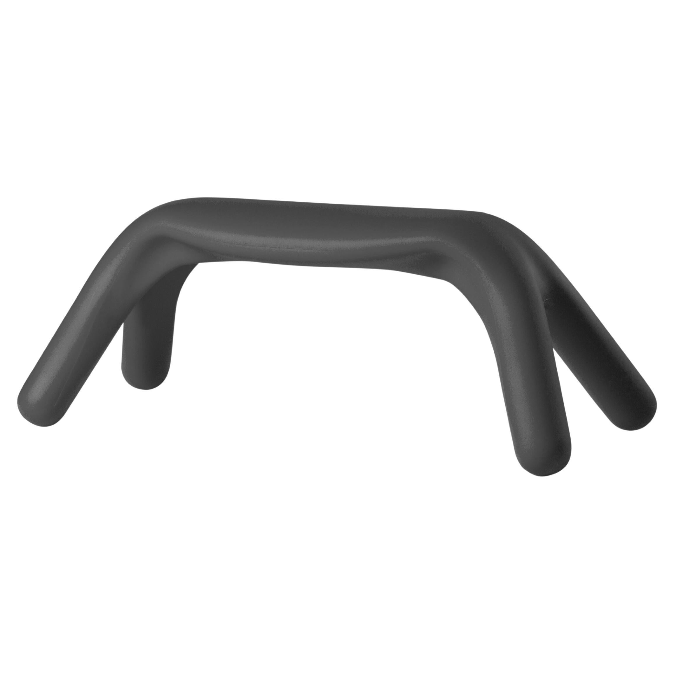 Slide Design Atlas Bench in Elephant Gray by Giorgio Biscaro For Sale