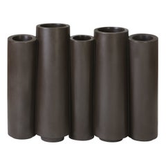 Cache-pot en bambou Glamour noir Slide Design de Tous Les Trois