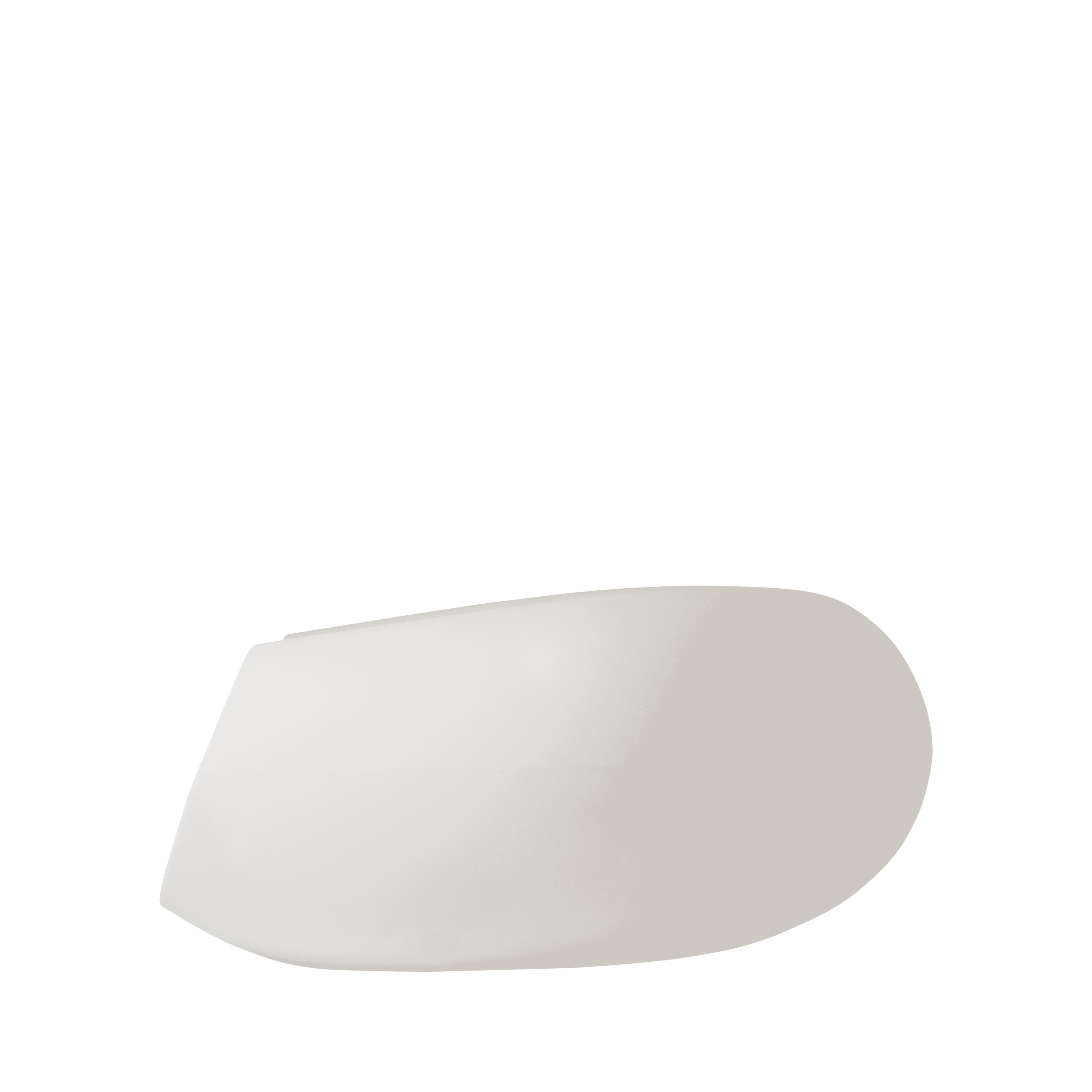 italien Slide Design Chubby Lounge Armchair en blanc laiteux par Marcel Wanders en vente