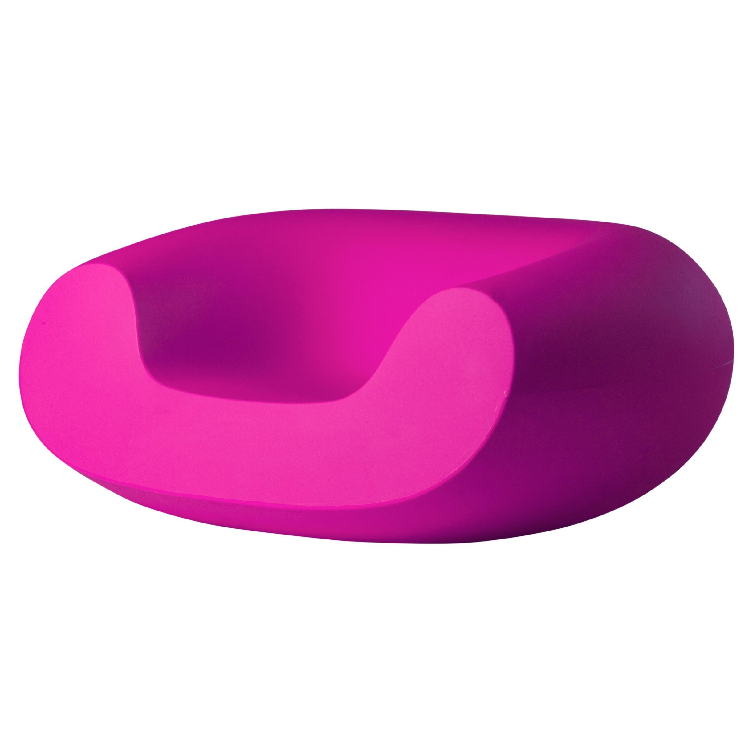 Slide Design Chubby Lounge Armchair in Sweet Fuchsia by Marcel Wanders For Sale