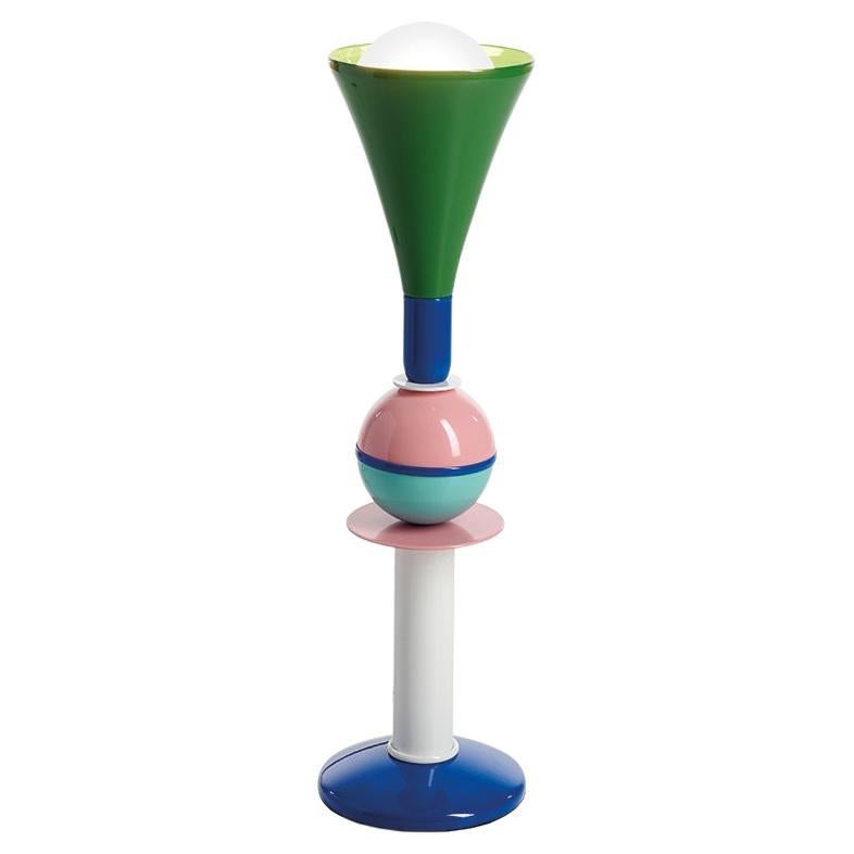 Slide Design Small Carmen 3000K LED Table Lamp in Multicolor, Giò Colonna Romano